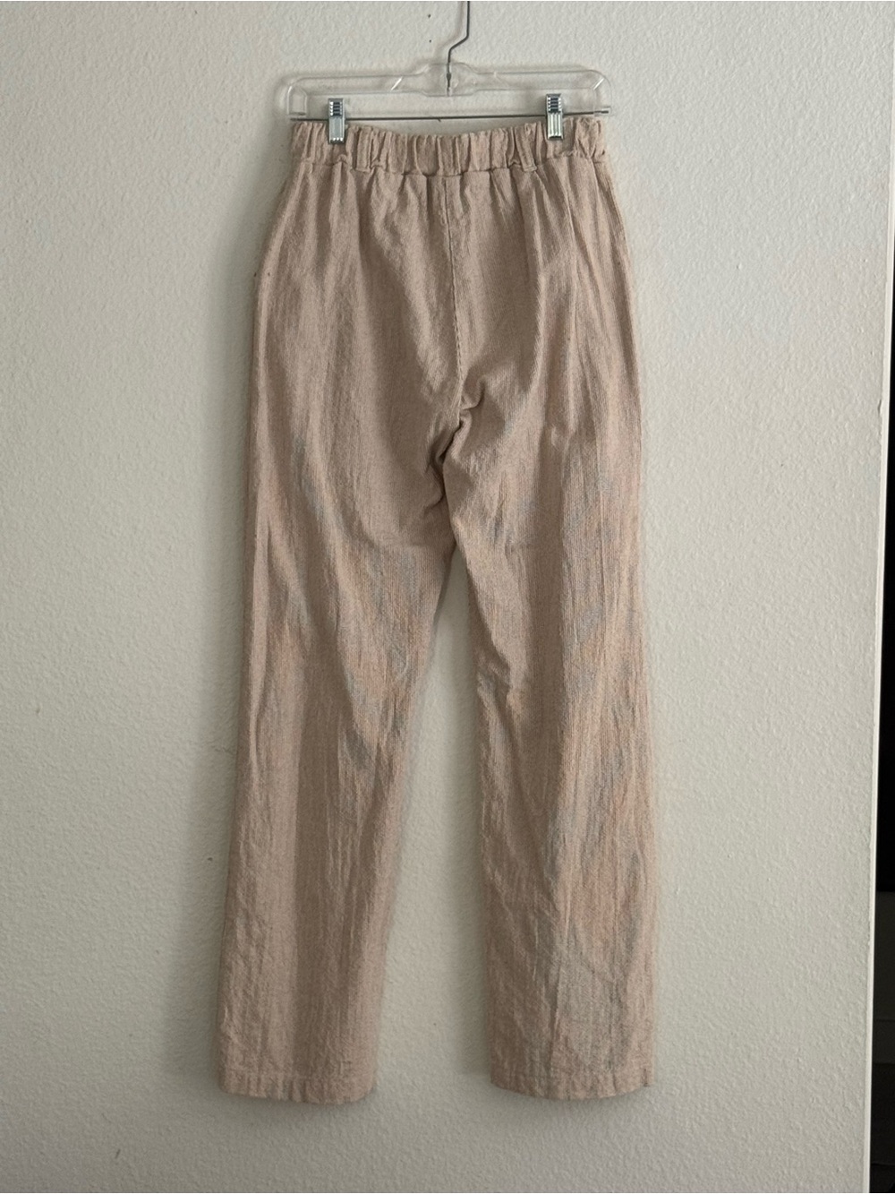 Organic Natural Cotton Tan Pants - Picture 2 of 5